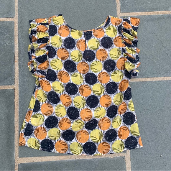 Floral Ruffled Top - Picture 4 of 6